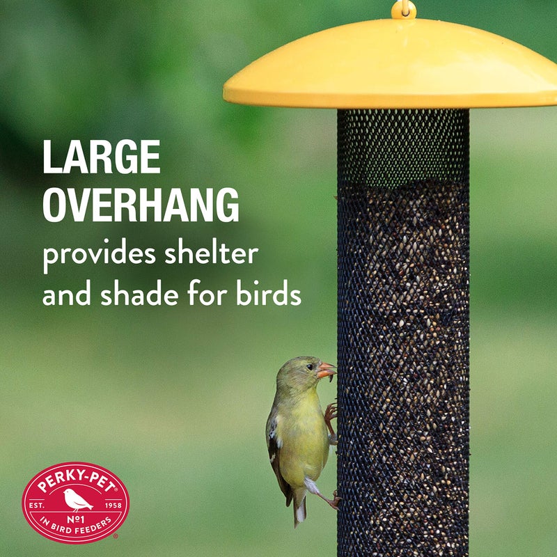 Perky-Pet YSSF00346-2 Straight-Sided Thistle Seed Wire Mesh Tube Finch Bird Feeder - Image 4
